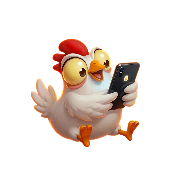 Applicazione Chicken Road — il pollo mascotte con lo smartphone